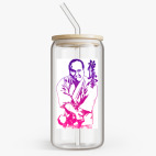 Банка с бамбуковой крышкой