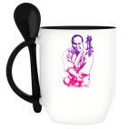 Кружка с ложкой