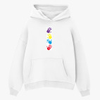 Толстовка худи оверсайз