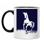 Кружка двухцветная