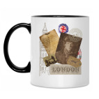 Кружка двухцветная