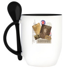 Кружка с ложкой