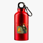 Металлическая бутылка 400 мл UV-DTF