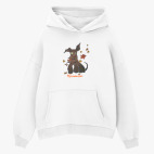 Толстовка худи оверсайз