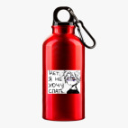 Металлическая бутылка 400 мл UV-DTF