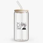 Банка с бамбуковой крышкой