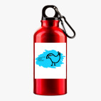 Металлическая бутылка 400 мл UV-DTF