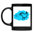 Кружка цветная UV-DTF