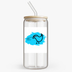 Банка с бамбуковой крышкой