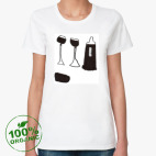 Женская футболка органик