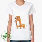 Женская футболка органик
