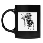 Кружка цветная UV-DTF