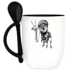 Кружка с ложкой