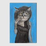 Кошка кокетка