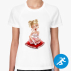 Женская спортивная футболка