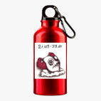 Металлическая бутылка 400 мл UV-DTF