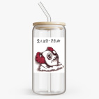 Банка с бамбуковой крышкой