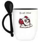 Кружка с ложкой