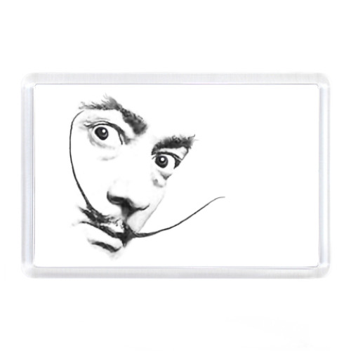 Магнит с принтом Усы