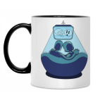 Кружка двухцветная