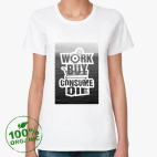 Женская футболка органик