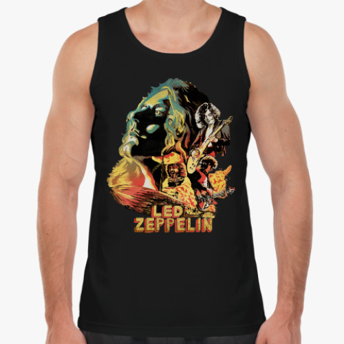 Майка Led Zeppelin хард-рок группа