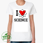 Женская футболка органик