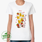 Женская футболка органик