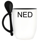 Кружка с ложкой