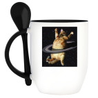 Кружка с ложкой