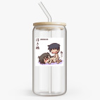 Банка с бамбуковой крышкой