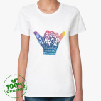 Женская футболка органик