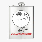 Фляжка стальная