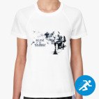 Женская спортивная футболка