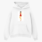 Толстовка худи оверсайз