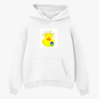 Толстовка худи оверсайз