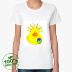 Женская футболка органик