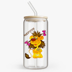 Банка с бамбуковой крышкой