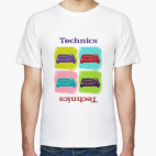 Классическая футболка Technics Pop-art