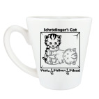 Кружка латте (360 мл) Кот Шрёдингера
