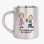 Кружка металлическая