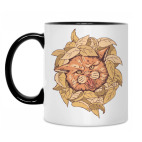 Кружка двухцветная