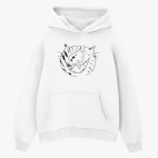 Толстовка худи оверсайз