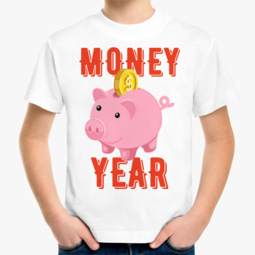 Детская футболка MONEY YEAR