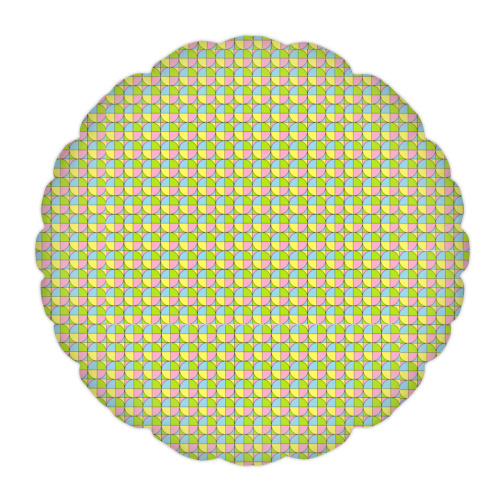 Подушка с принтом Любителям координат