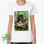 Женская футболка органик