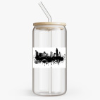 Банка с бамбуковой крышкой