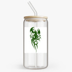 Банка с бамбуковой крышкой