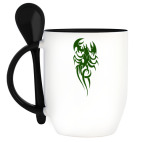 Кружка с ложкой