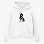 Толстовка худи оверсайз